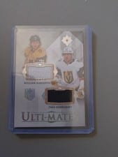 2023-24 Upper Deck Ultimate Collection Ulti-Mates Dual Jersey William Karlsson/Ivan Barbashev #UTM-KB card