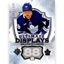 2023-24 Upper Deck Ultimate Collection Ultimate Displays William Nylander #UD-WE card