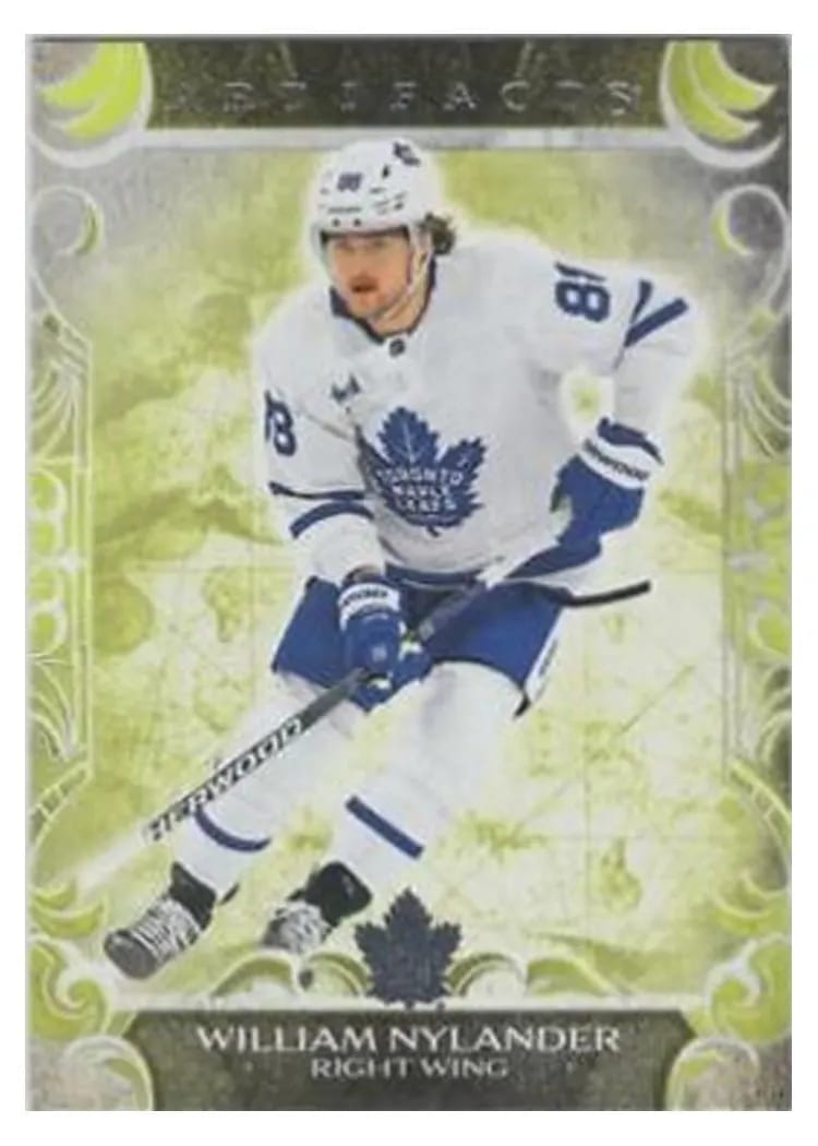 2024-25 Upper Deck Artifacts Base Set William Nylander #8 card