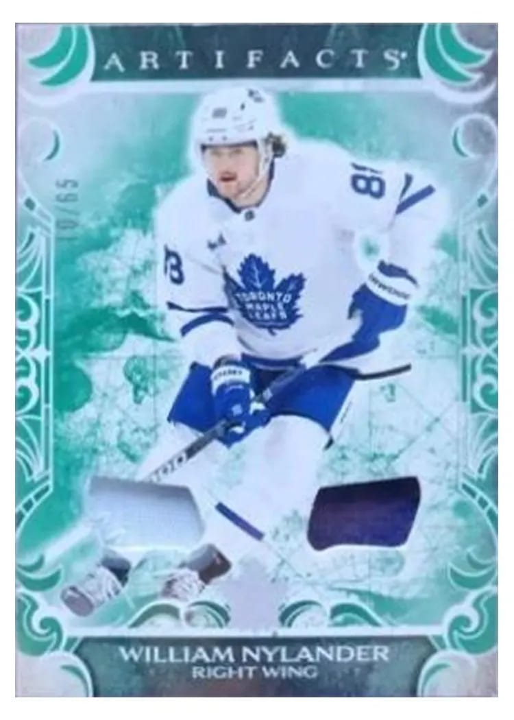2024-25 Upper Deck Artifacts Base Set William Nylander #8 card