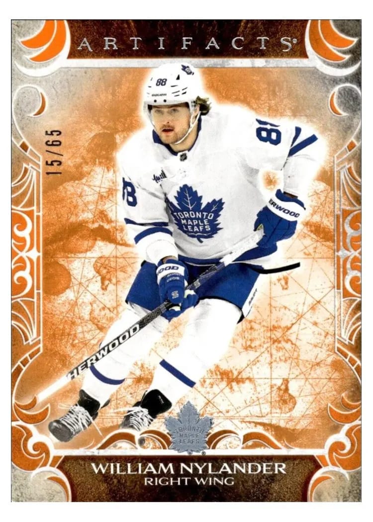 2024-25 Upper Deck Artifacts Base Set William Nylander #8 card