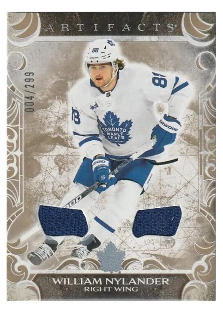 2024-25 Upper Deck Artifacts Base Set William Nylander #8 card