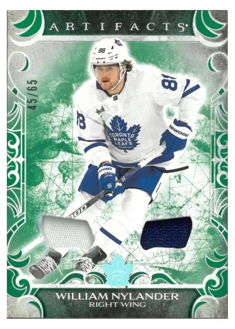 2024-25 Upper Deck Artifacts Base Set William Nylander #8 card
