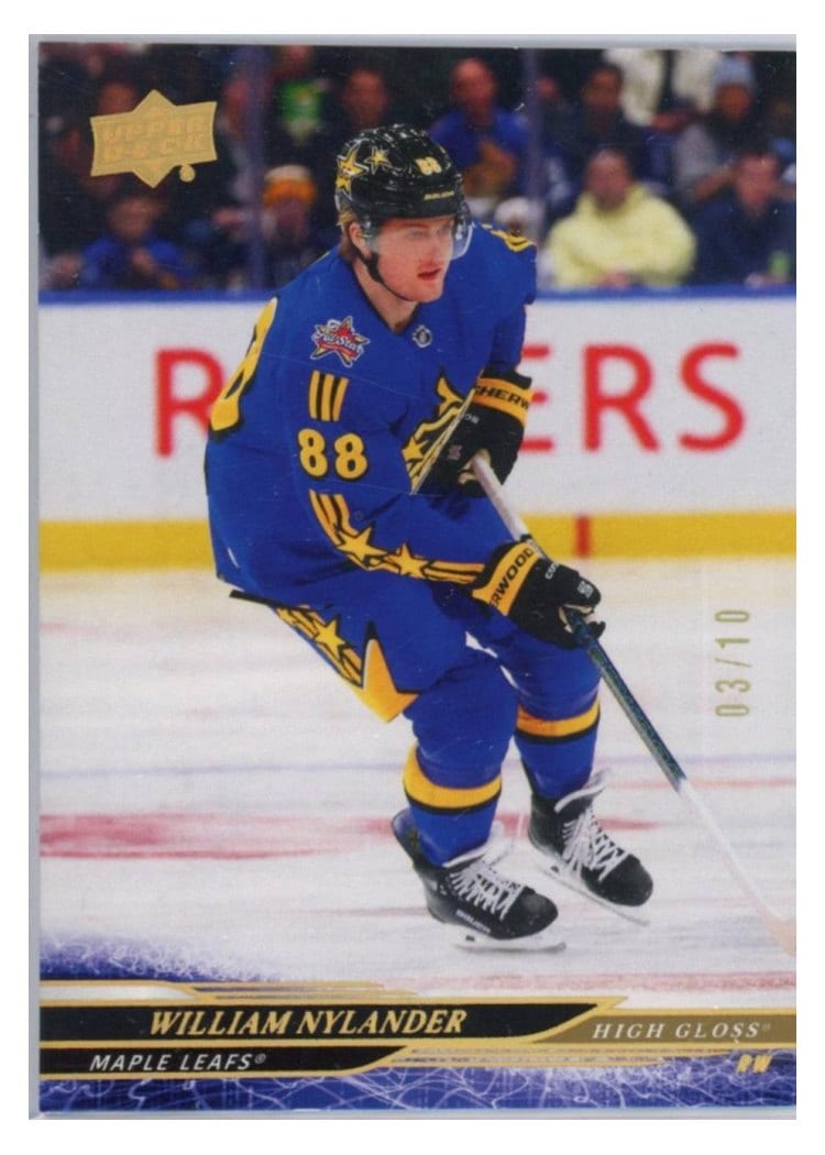 2024-25 Upper Deck Base Set William Nylander #658 card