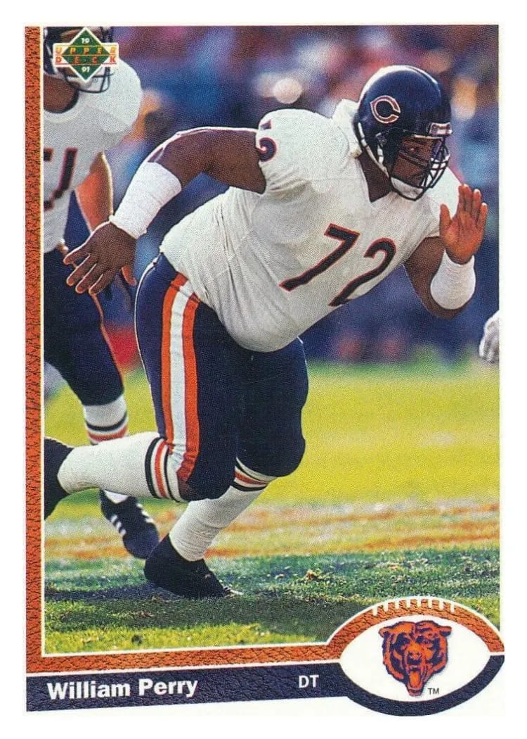 1991 Upper Deck William Perry #45 card