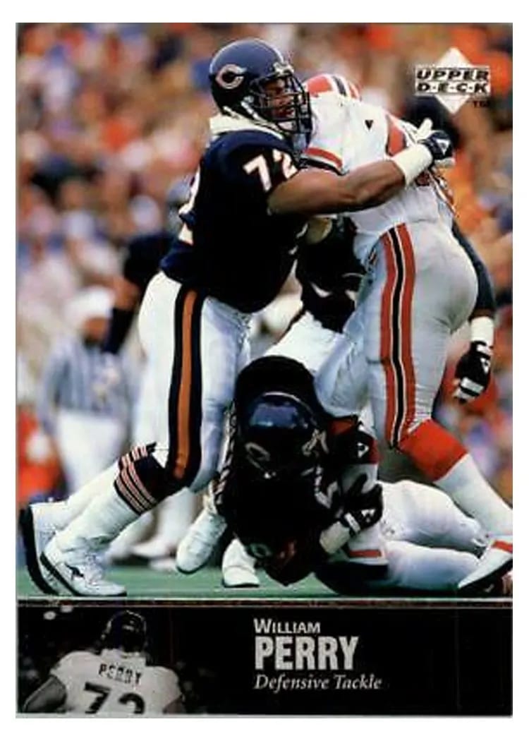 1997 Upper Deck Legends William Perry #156 card