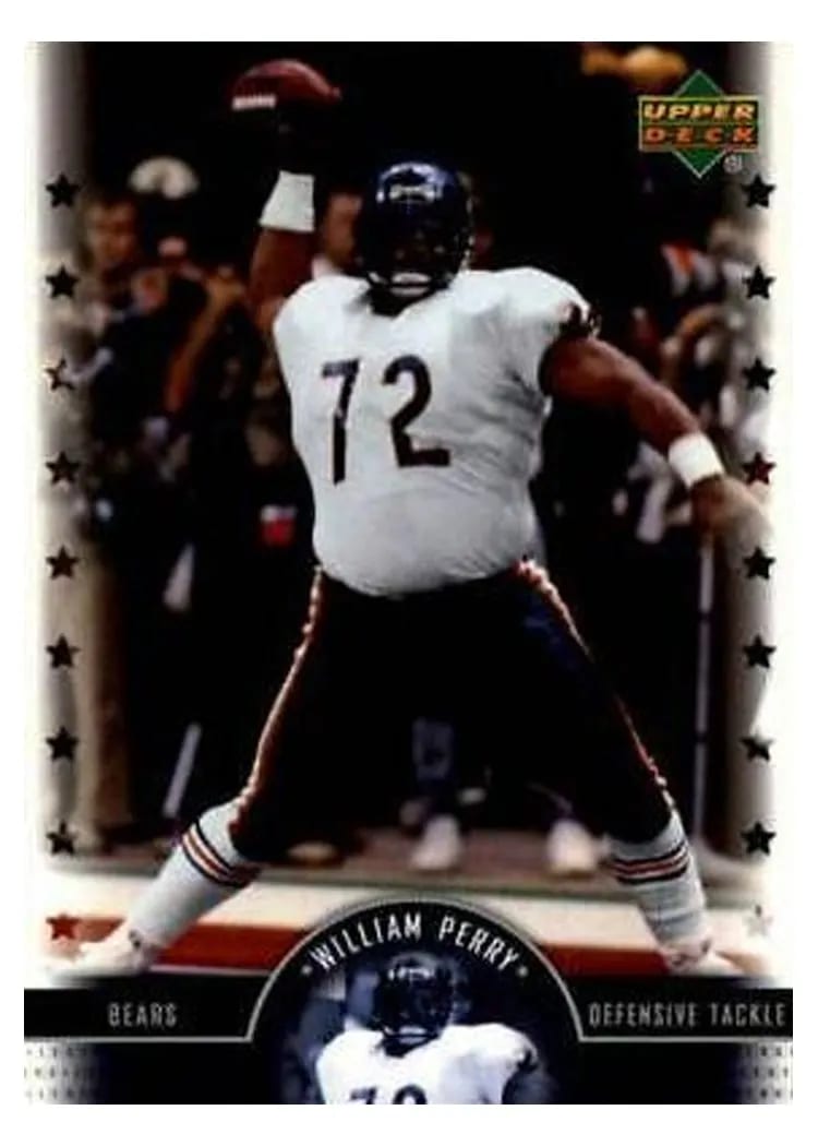 2005 Upper Deck Legends William Perry #15 card