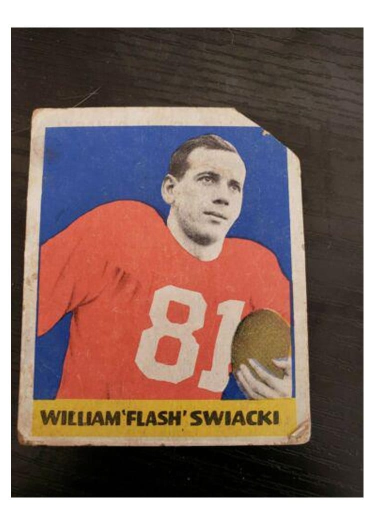 1948 Leaf William Swiacki #12 card