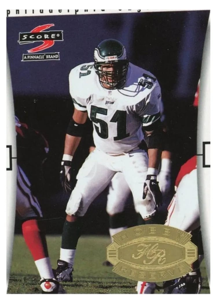 1997 Panini Score William Thomas Hobby Reserve #20 card