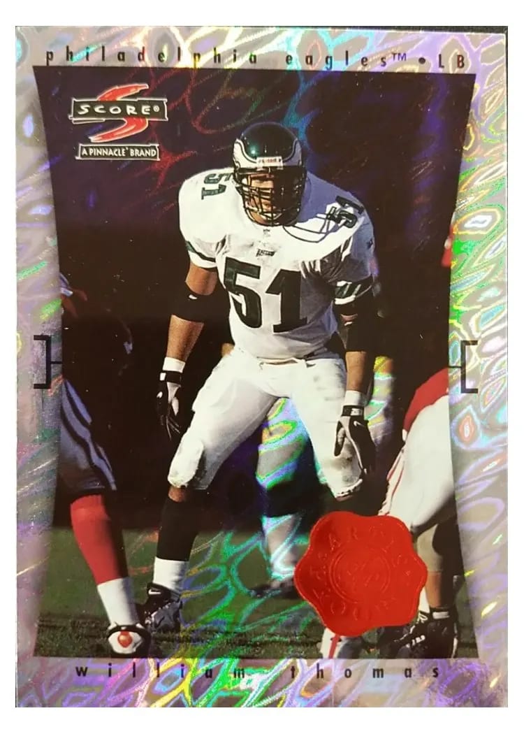 1997 Panini Score William Thomas Showcase Artist's Proof #20 card