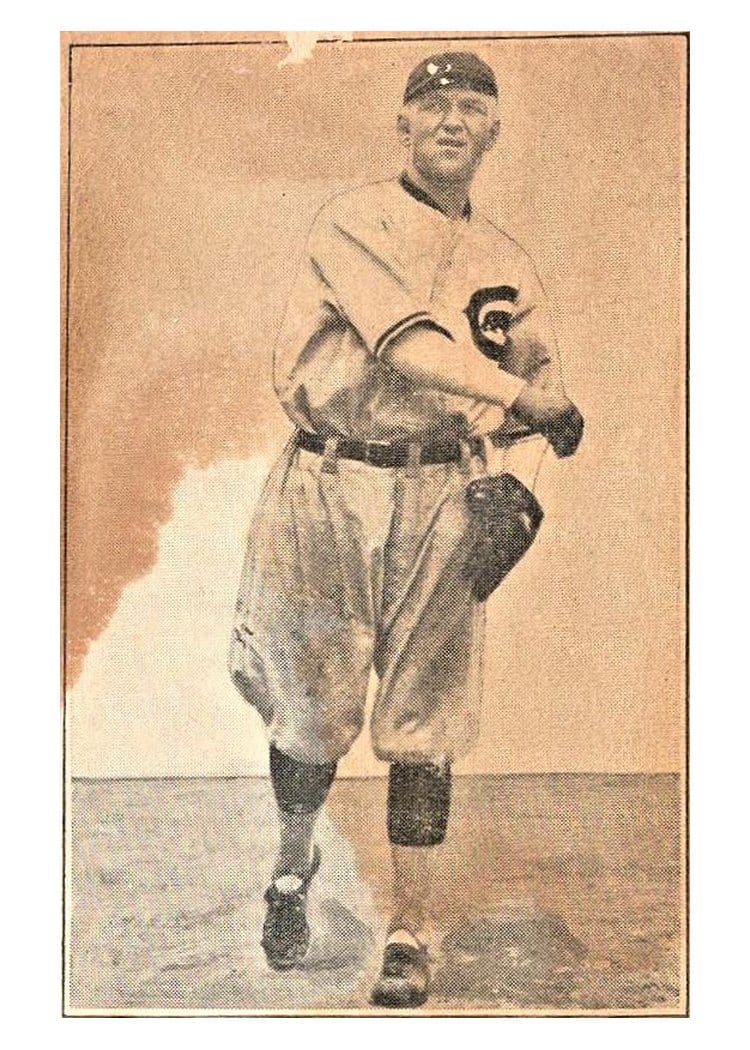 1917 Collins McCarthy William Wortman #195 card
