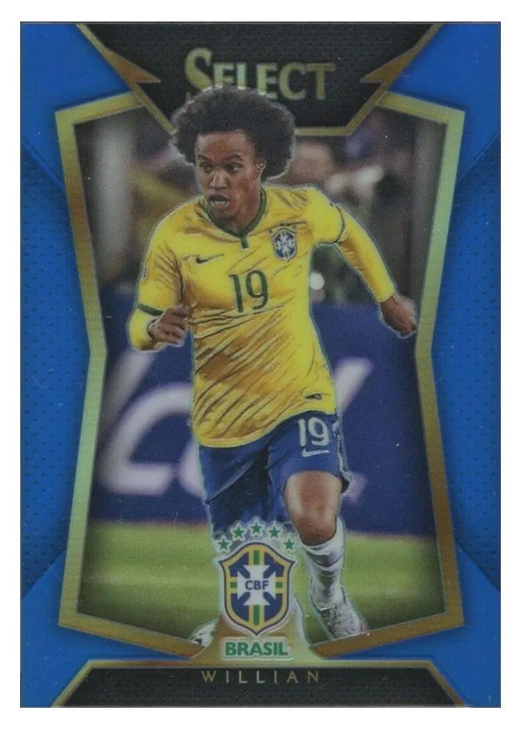2015 Panini Select Willian #24 card