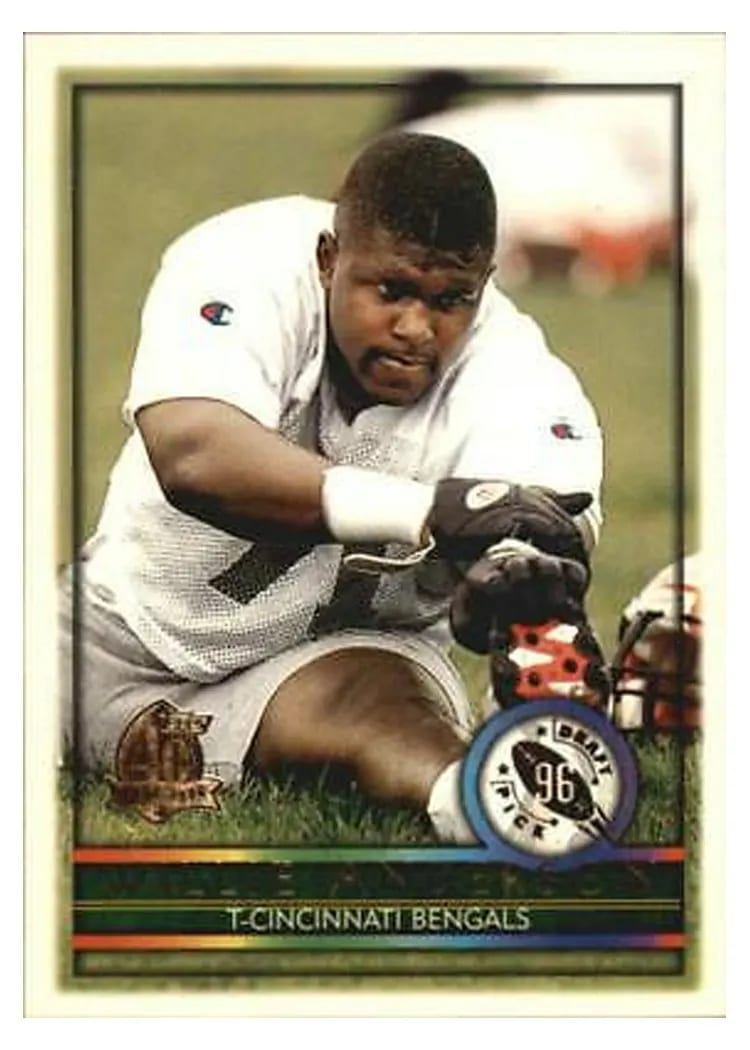 1996 Topps Willie Anderson #431 card