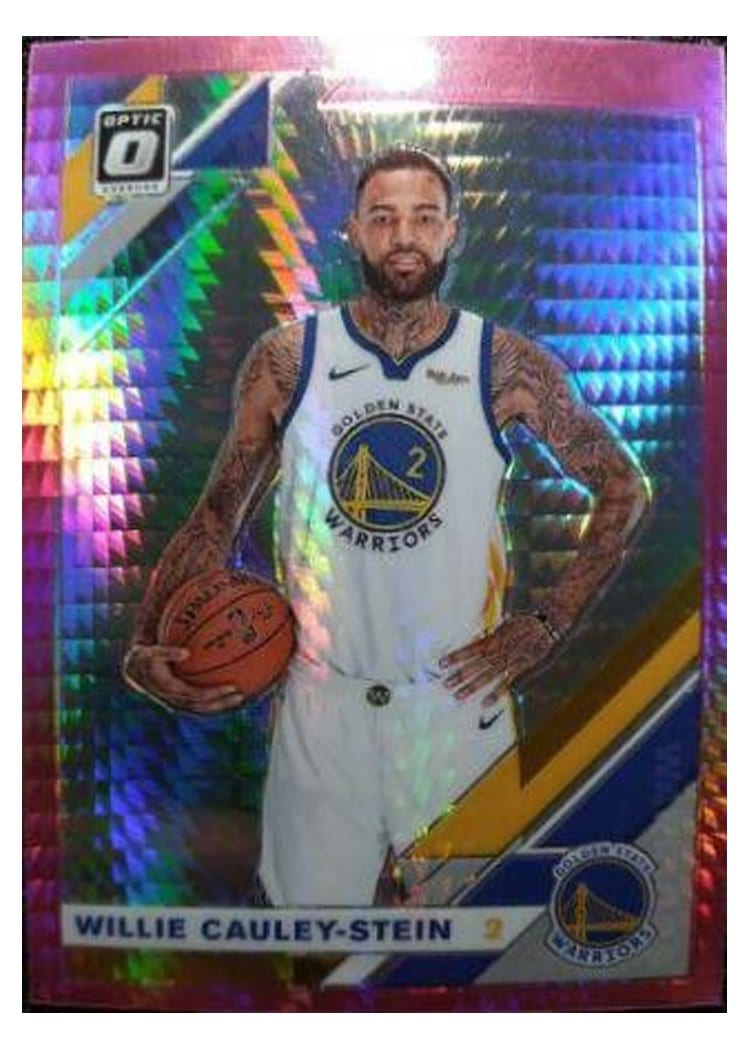 2019-20 Donruss Optic Base Set Willie Cauley-Stein Hyper Pink #48 card