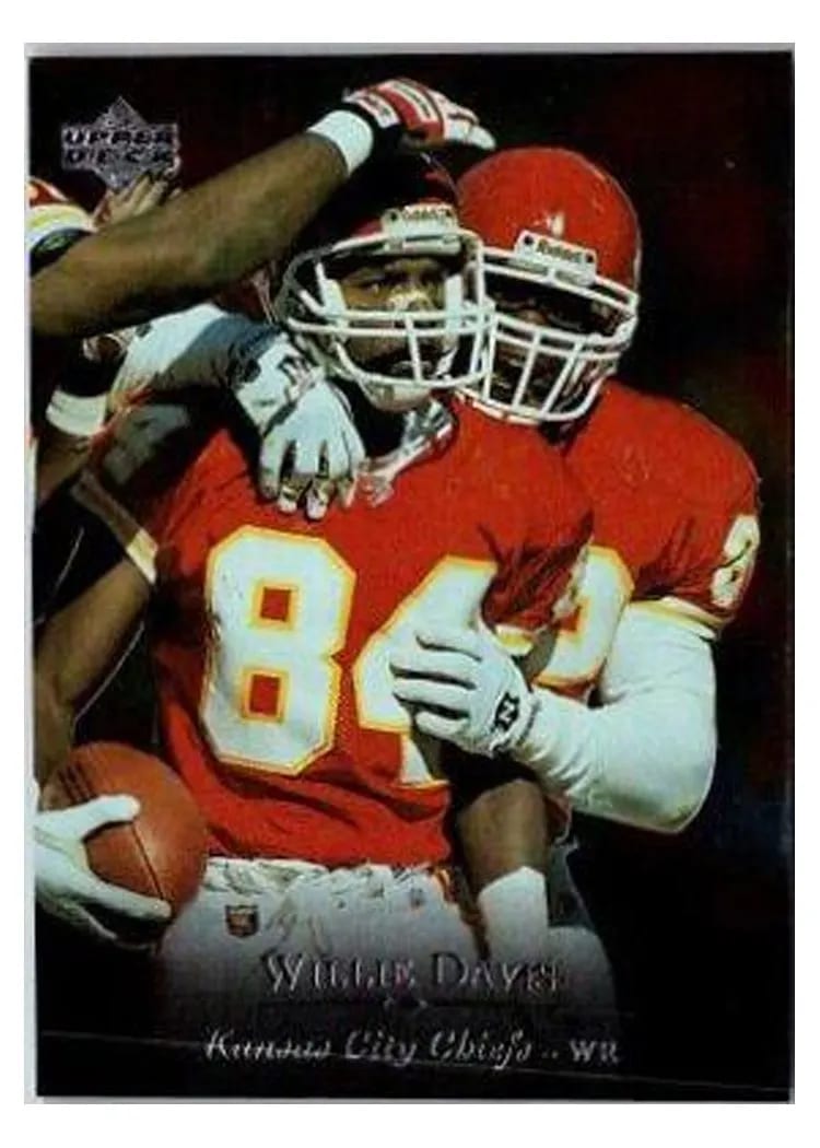 1996 Upper Deck Silver Willie Davis #75 card