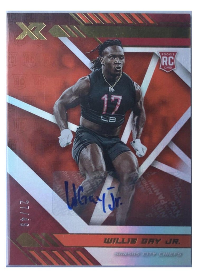 2020 Panini XR Base Set Willie Gay Jr #170 card