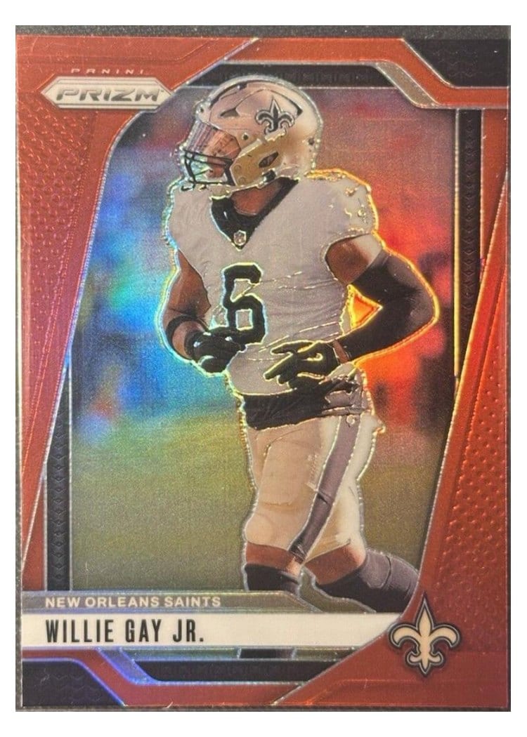 2024 Panini Prizm Base Set Willie Gay Jr. Red #208 card
