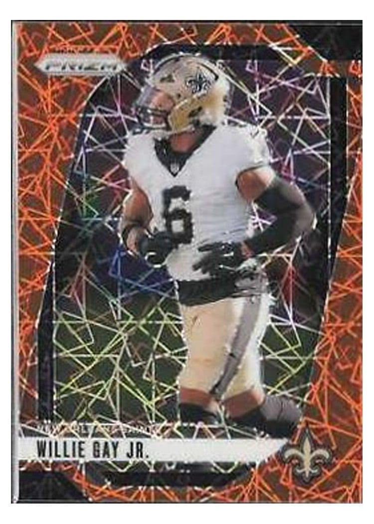 2024 Panini Prizm Base Set Willie Gay Jr. Orange #208 card