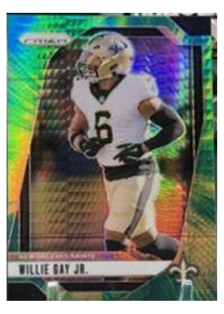 2024 Panini Prizm Base Set Willie Gay Jr. Hyper #208 card