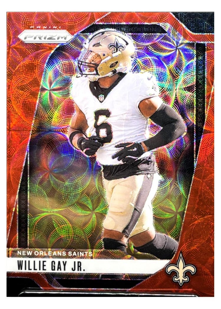 2024 Panini Prizm Base Set Willie Gay Jr. Choice Red #208 card