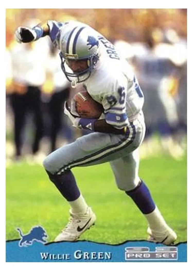 1993 Pro Set Willie Green #139 card