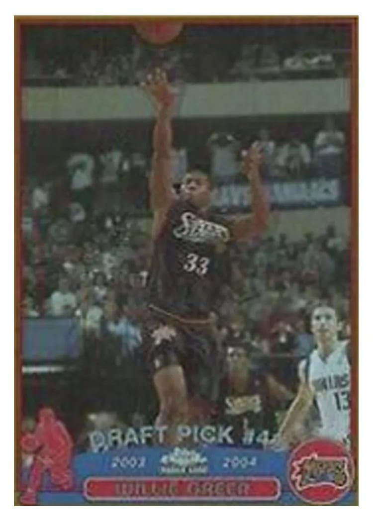 2003 Topps Chrome Willie Green #148 card