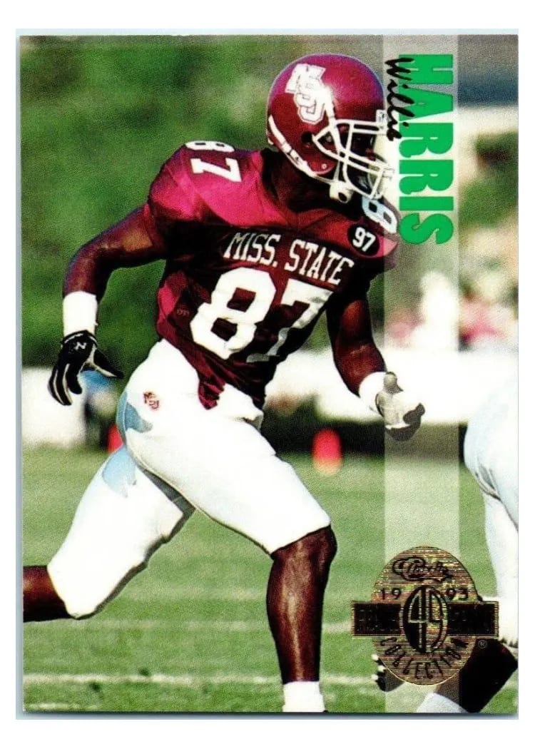 1993 Classic Four Sport Willie Harris #132 card