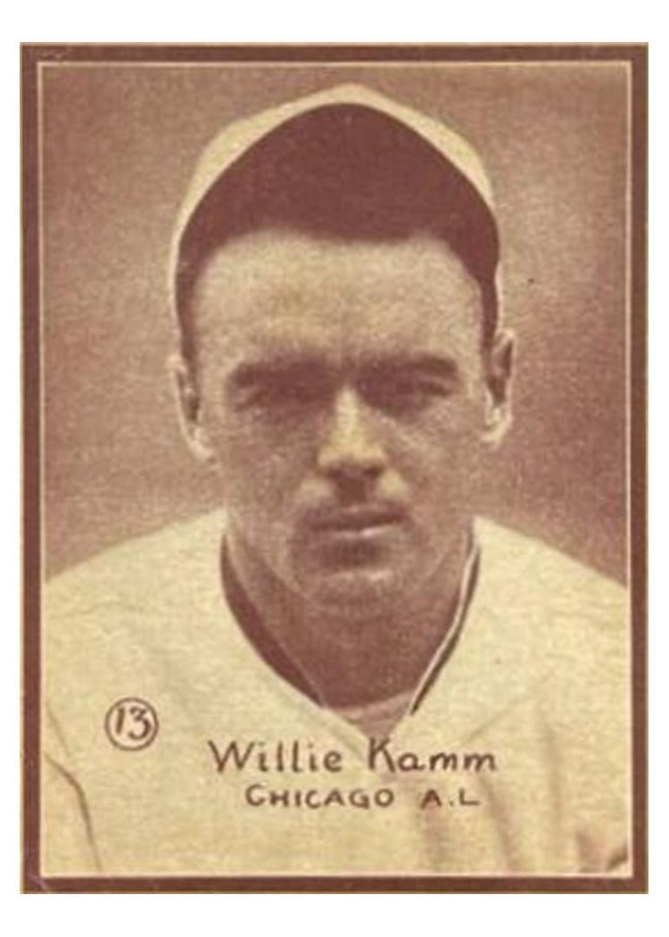 1931 W517 Willie Kamm #13 card