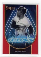 2024 Panini Select Icons Willie Mays #18 card