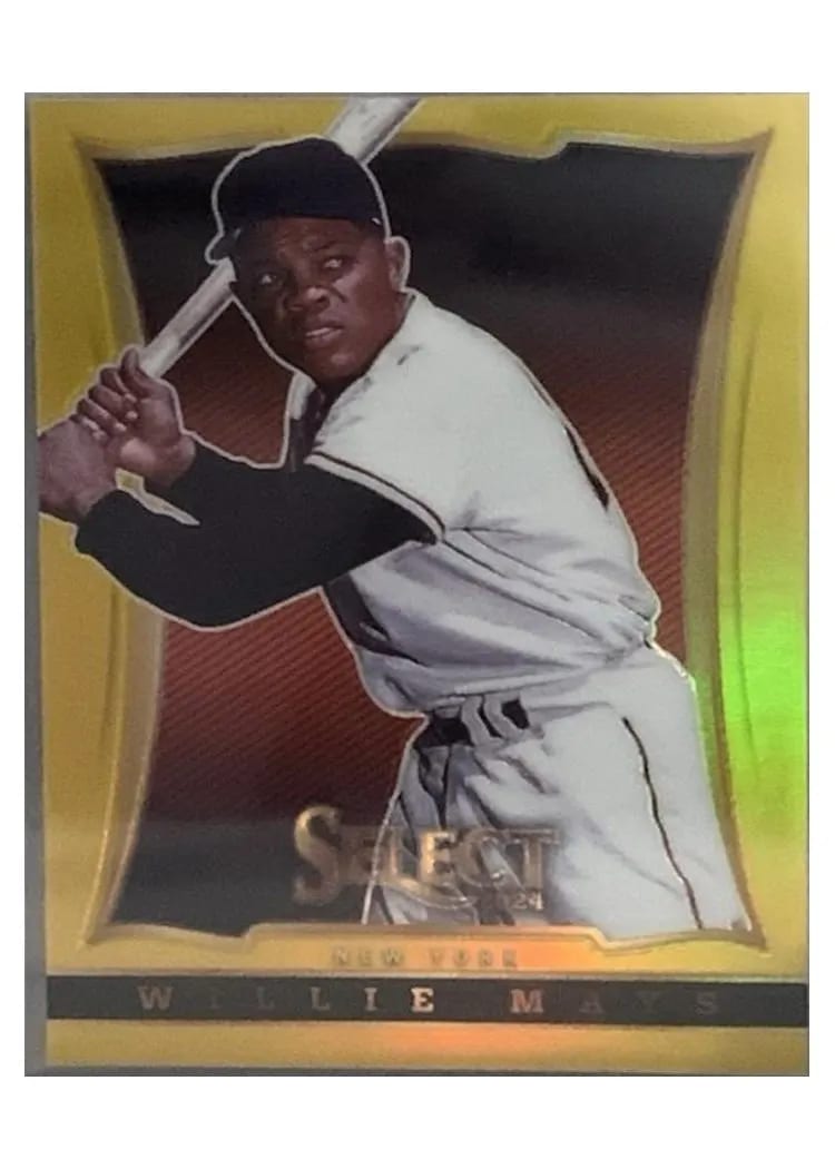 2024 Panini Select Select Throwback Willie Mays #2 card