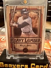 2025 Topps Heavy Lumber Willie Mays #HL-14 card