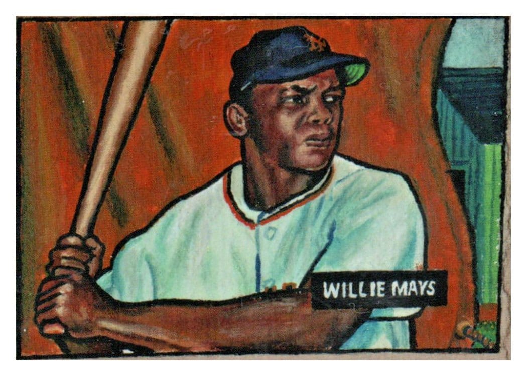 2025 Topps Shoebox Treasures 1951 Bowman SP Willie Mays #B51-10 card