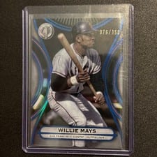 2025 Topps Tribute Base Set Willie Mays #44 card