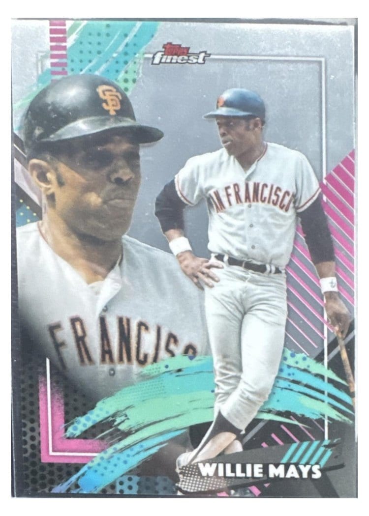 2026 Topps Finest Willie Mays #302 card