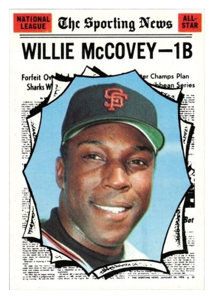 1970 Topps Willie McCovey #450 card