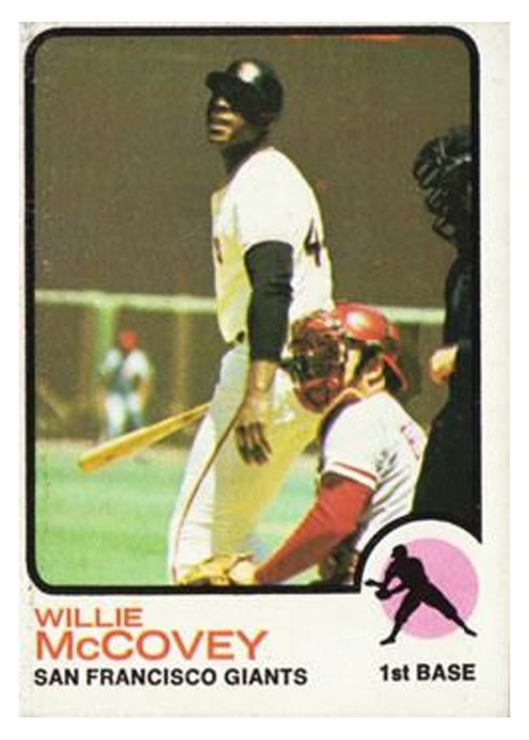 1973 Topps Willie McCovey #410 card