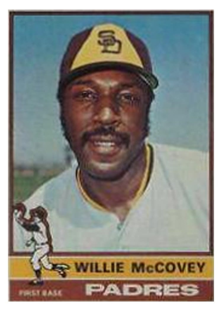 1976 Topps Willie McCovey #520 card