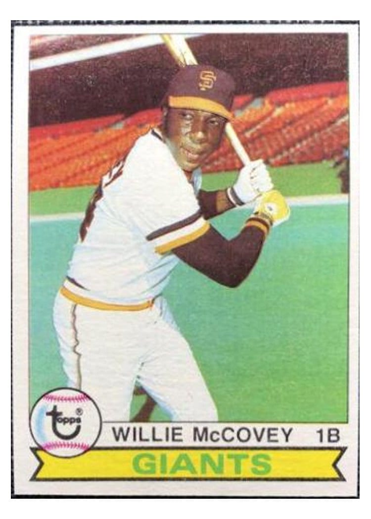 1979 Topps Willie McCovey #215 card
