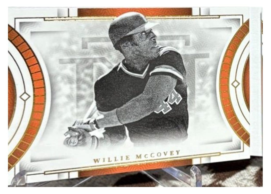 2024 Panini National Treasures Legendary Materials Booklet Willie McCovey #2 card