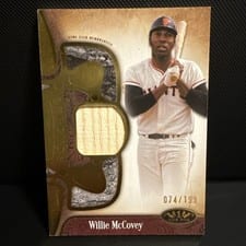 2026 Topps Tier One Tier One Legend Relics Willie McCovey #T1LR-WM card