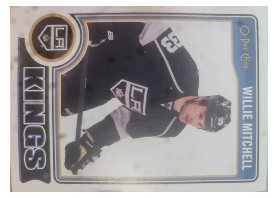 2014 O-Pee-Chee Willie Mitchell #177 card