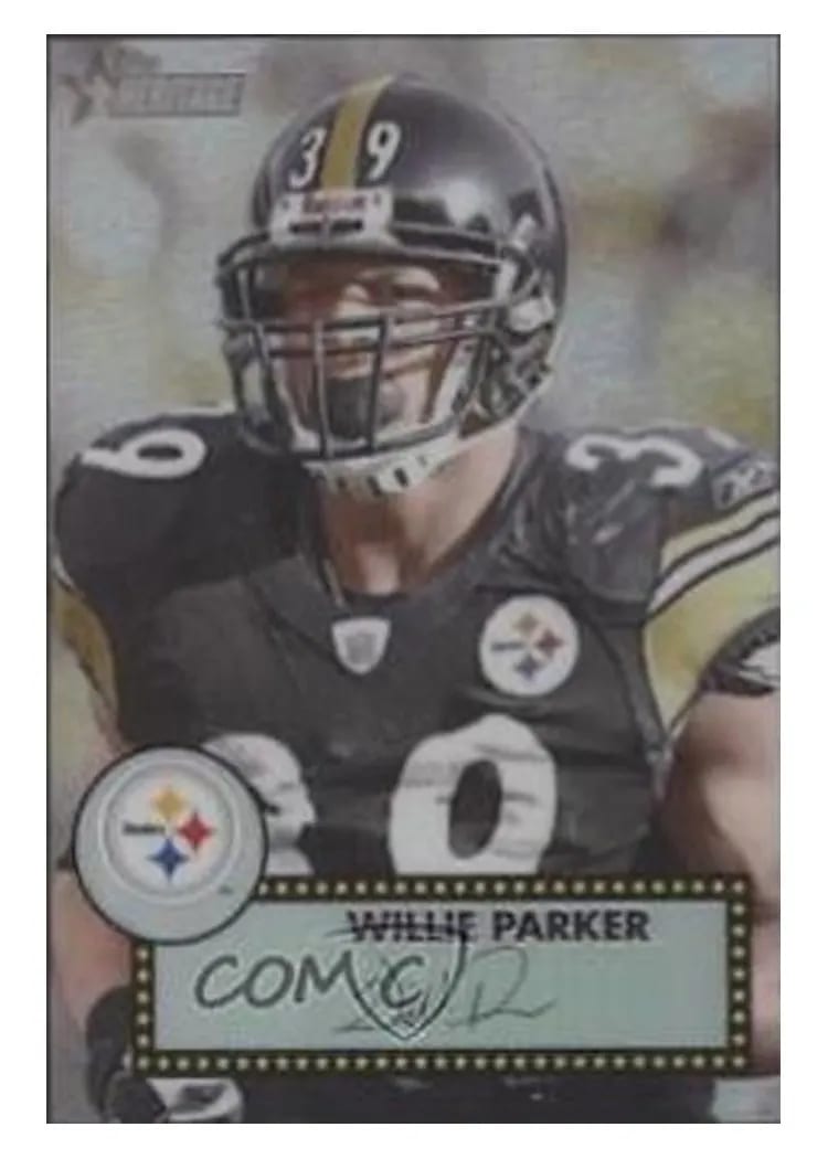 2006 Topps Heritage Chrome Willie Parker #THC104 card
