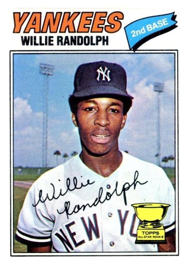 1977 Topps Willie Randolph #359 card