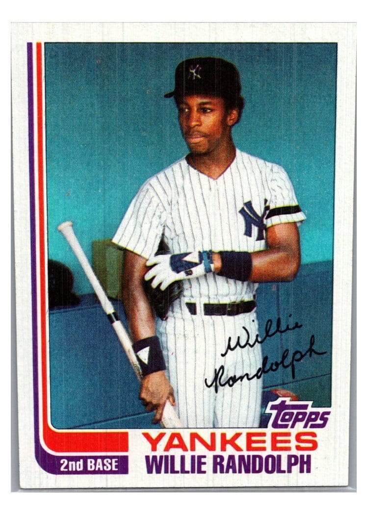 1982 Topps Willie Randolph #569 card