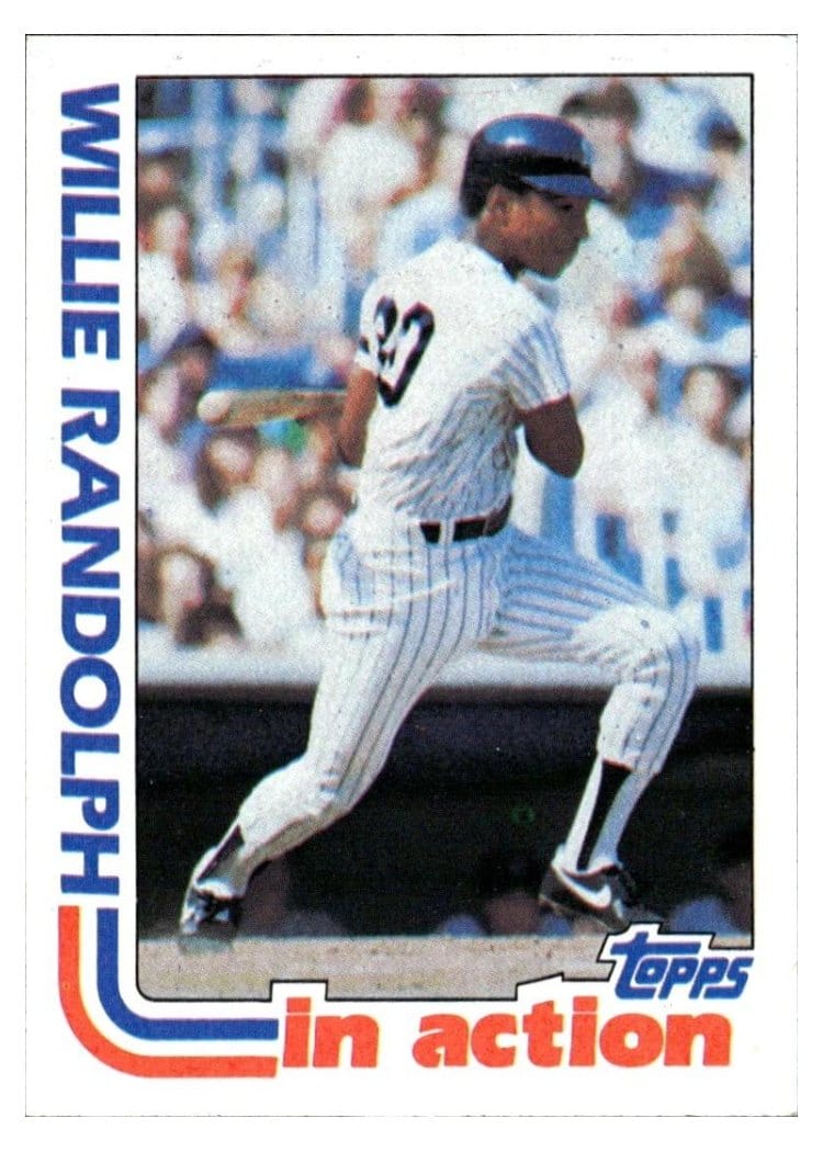 1982 Topps Willie Randolph #570 card