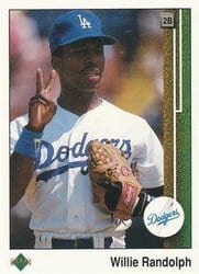1989 Upper Deck Base Set Willie Randolph #777 card