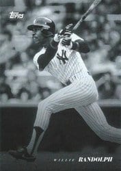 2022 Topps Black & White Base Set Willie Randolph #60 card