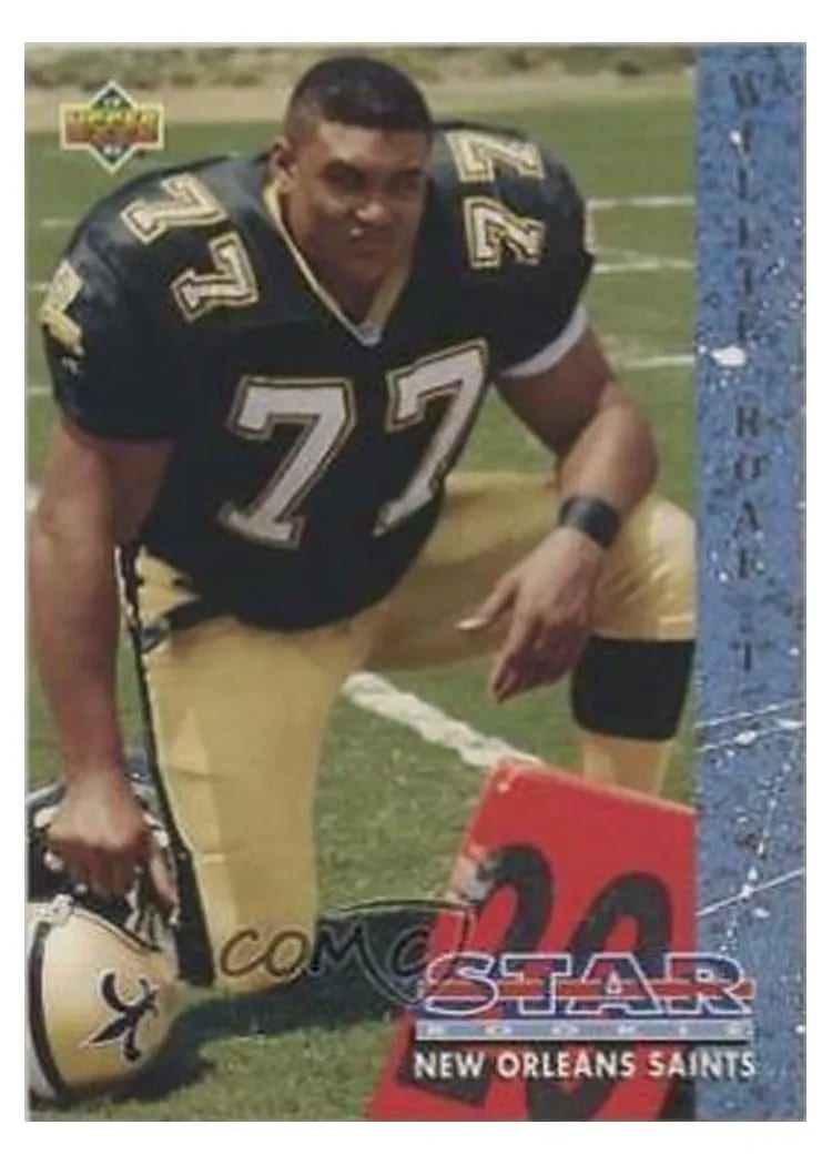 1993 Upper Deck Willie Roaf #6 card