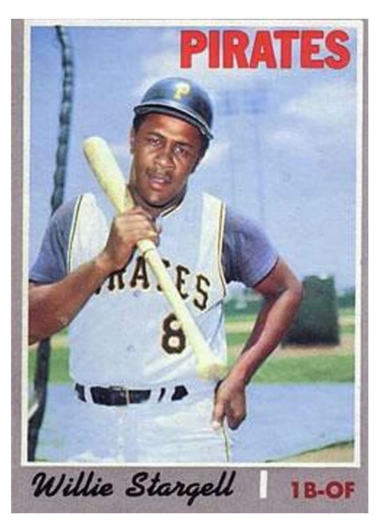 1970 Topps Willie Stargell #470 card