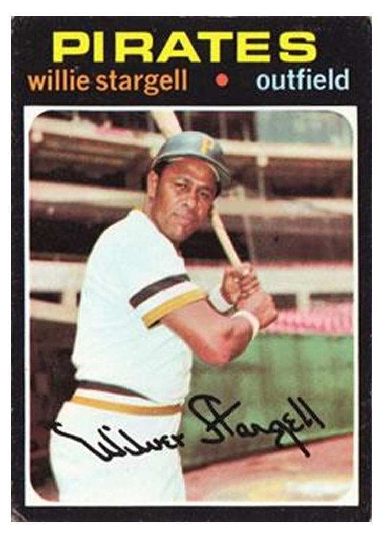 1971 Topps Willie Stargell #230 card